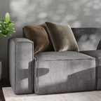 Fauteuil modulaire Emma et Oliver côté gauche avec accoudoir