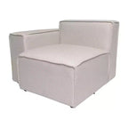 Fauteuil modulaire Emma et Oliver côté gauche avec accoudoir