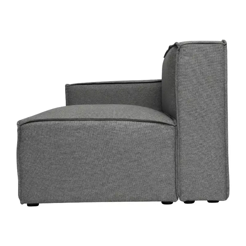 Fauteuil modulaire Emma et Oliver côté gauche avec accoudoir