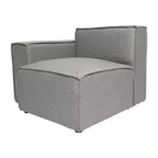 Fauteuil modulaire Emma et Oliver côté gauche avec accoudoir