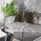 Fauteuil modulaire Emma et Oliver côté gauche avec accoudoir