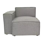 Fauteuil modulaire Emma et Oliver côté gauche avec accoudoir