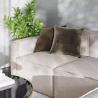 Fauteuil modulaire Emma et Oliver côté gauche avec accoudoir