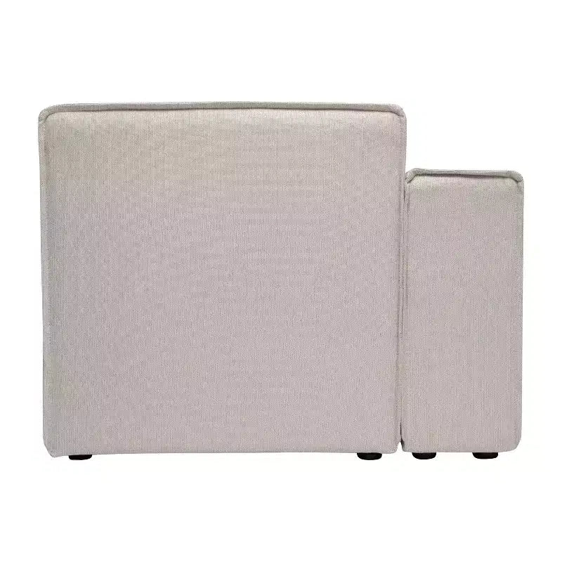 Fauteuil modulaire Emma et Oliver côté gauche avec accoudoir