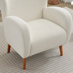 Modern Luxury Wingback Accent Arm Club Chair Single Sofa