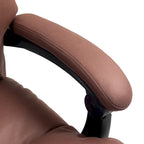 Vinsetto Microfibre Vibration Heated Reclining Massage Office Chair