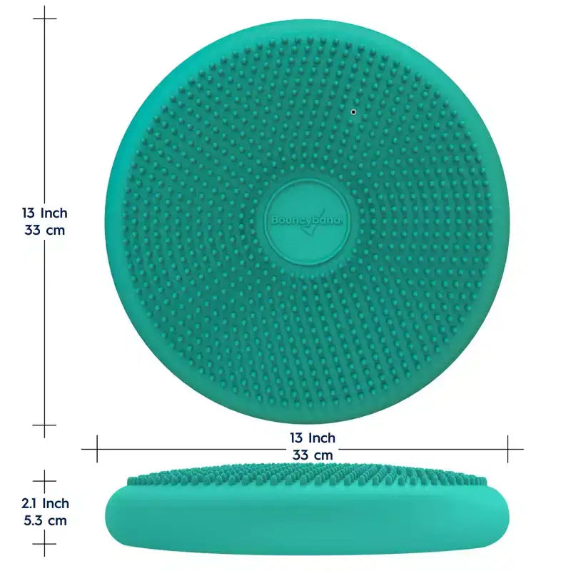 Coussin sensoriel Bouncyband Big Wiggle Seat, Menthe