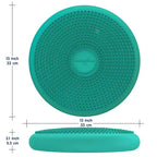 Coussin sensoriel Bouncyband Big Wiggle Seat, Menthe