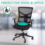 Coussin sensoriel Bouncyband Big Wiggle Seat, Menthe