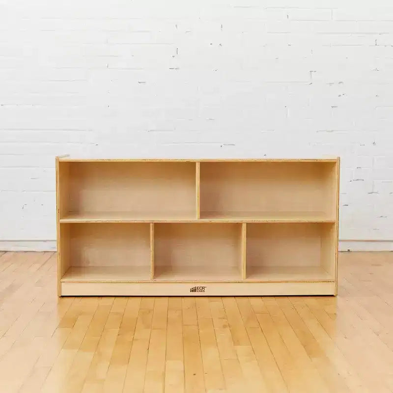 ECR4Kids Meuble de rangement mobile à 5 compartiments, mobilier de classe pour tout-petits