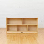 ECR4Kids Meuble de rangement mobile à 5 compartiments, mobilier de classe pour tout-petits