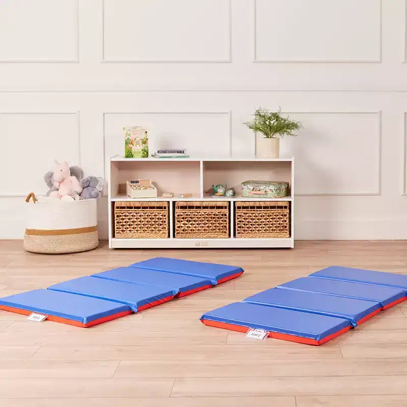 ECR4Kids Meuble de rangement mobile à 5 compartiments, mobilier de classe pour tout-petits