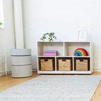 ECR4Kids 5-Compartment Mobile Storage Cabinet, Preschool, Classroom Furniture