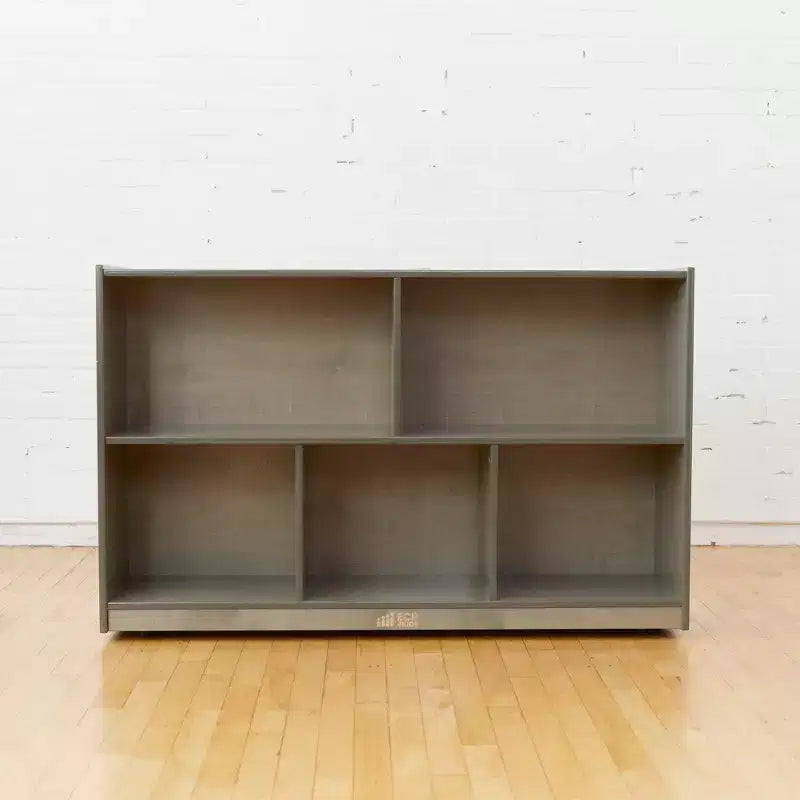 ECR4Kids 5-Compartment Mobile Storage Cabinet, Preschool, Classroom Furniture