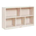 ECR4Kids 5-Compartment Mobile Storage Cabinet, Preschool, Classroom Furniture