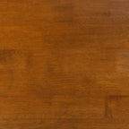 Table basse rustique Merrick Lane avec étagère inférieure, table d'appoint en bois massif de style ferme