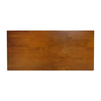 Table basse rustique Merrick Lane avec étagère inférieure, table d'appoint en bois massif de style ferme