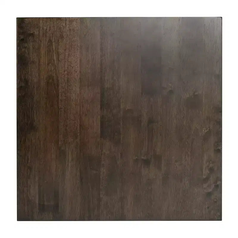Merrick Lane, table d'appoint rustique en bois massif, modèle Trestle Farmhouse