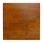 Merrick Lane, table d'appoint rustique en bois massif, modèle Trestle Farmhouse