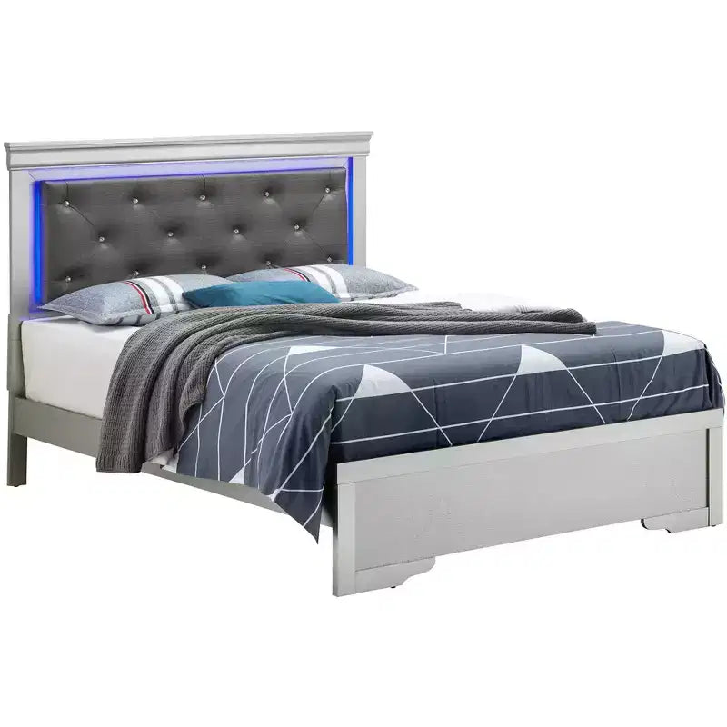 Lits Capitonnés Lorana et King de Passion Furniture