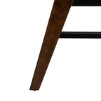 Table basse à deux niveaux Seth - Noyer/Métal noir - Safavieh