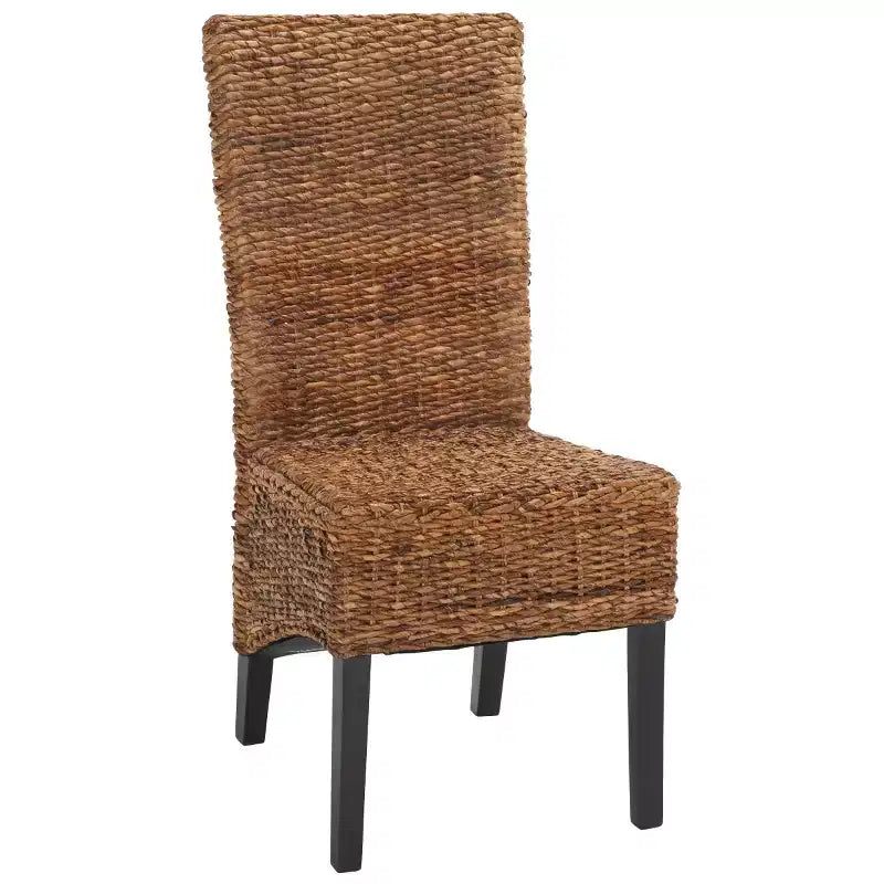 Kiska 18 H Chaise d'appoint en rotin (Lot de 2) - FOX1021 - Marron foncé - Safavieh Couture