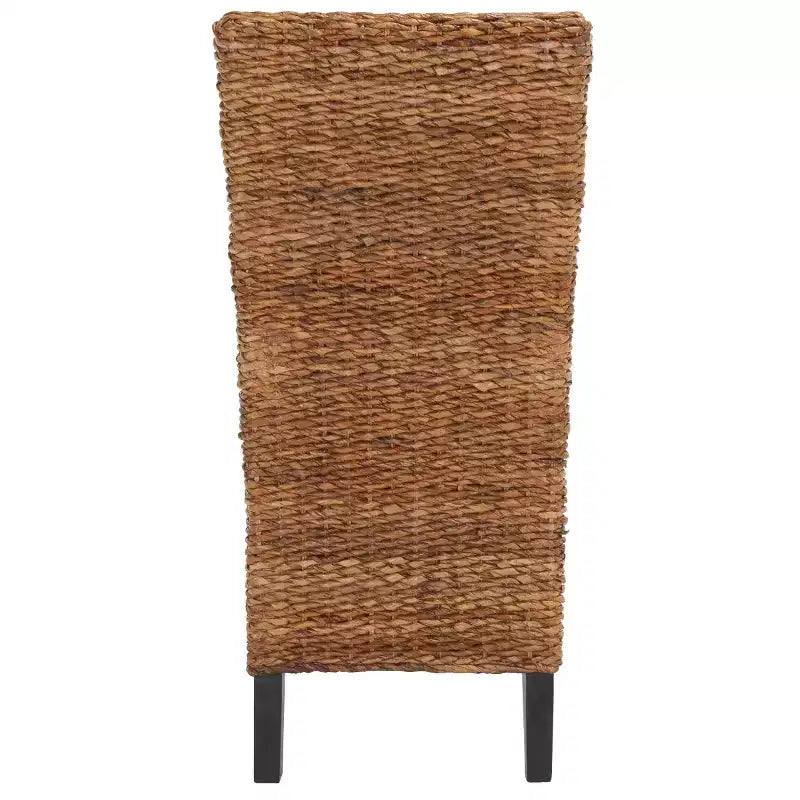 Kiska 18 H Chaise d'appoint en rotin (Lot de 2) - FOX1021 - Marron foncé - Safavieh Couture