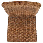 Kiska 18 H Chaise d'appoint en rotin (Lot de 2) - FOX1021 - Marron foncé - Safavieh Couture