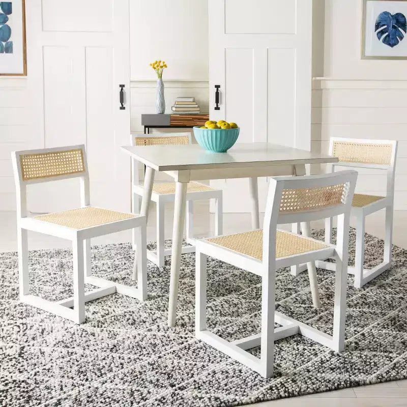 Chaise de salle à manger Bernice en rotin - DCH9502 - Safavieh