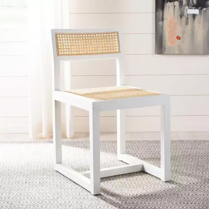 Chaise de salle à manger Bernice en rotin - DCH9502 - Safavieh
