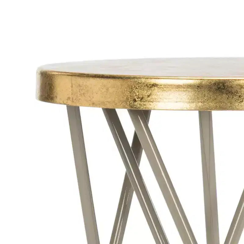 Tabouret de bar Lorna Gold Leaf - FOX3254 - Safavieh Couture