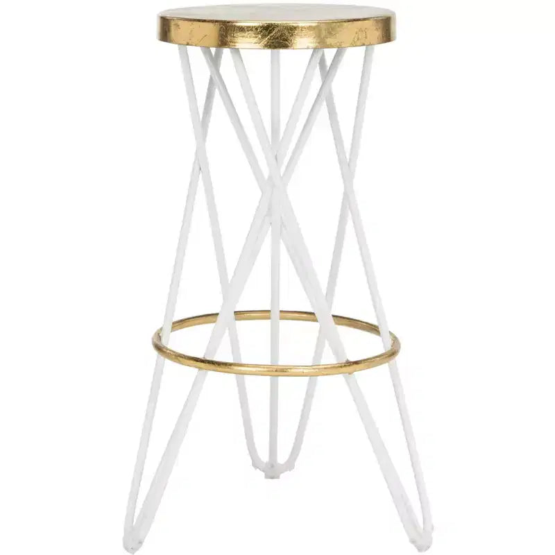 Tabouret de bar Lorna Gold Leaf - FOX3254 - Safavieh Couture