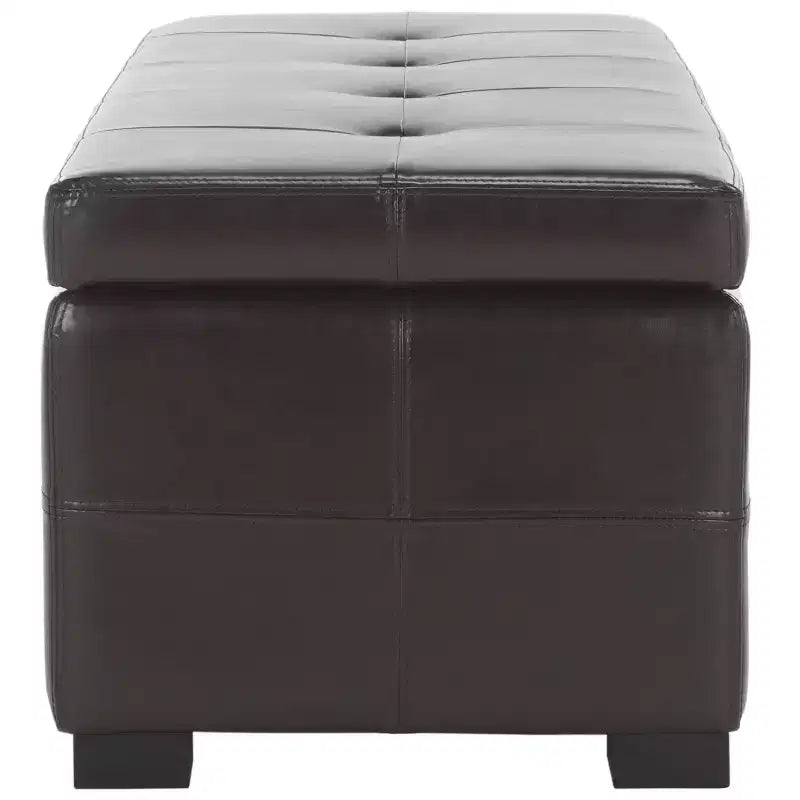 Banc de rangement capitonné large Maiden - HUD8229 - Safavieh Couture