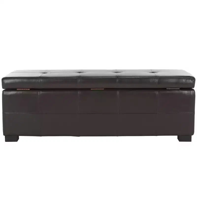 Banc de rangement capitonné large Maiden - HUD8229 - Safavieh Couture