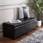 Banc de rangement capitonné large Maiden - HUD8229 - Safavieh Couture