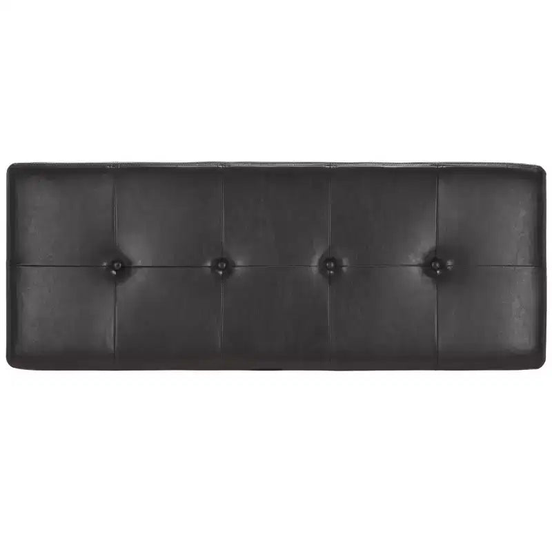 Banc de rangement capitonné large Maiden - HUD8229 - Safavieh Couture