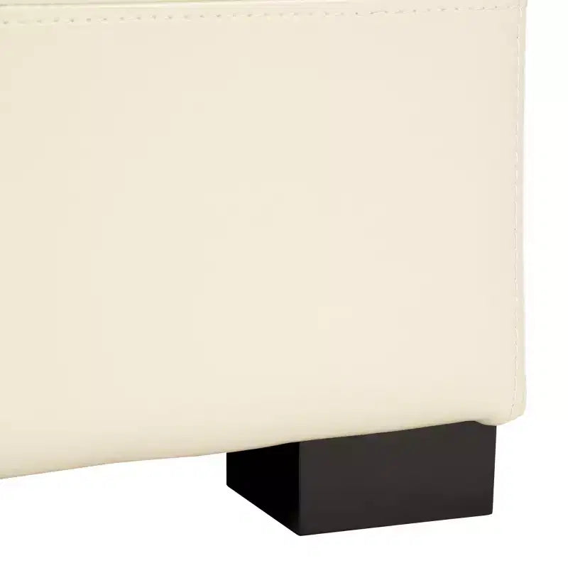 Banc de rangement capitonné large Maiden - HUD8229 - Safavieh Couture