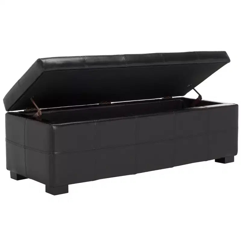 Banc de rangement capitonné large Maiden - HUD8229 - Safavieh Couture