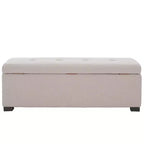 Banc de rangement capitonné large Maiden - HUD8229 - Safavieh Couture