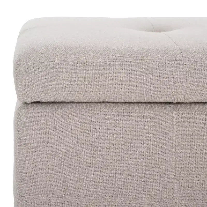 Banc de rangement capitonné large Maiden - HUD8229 - Safavieh Couture