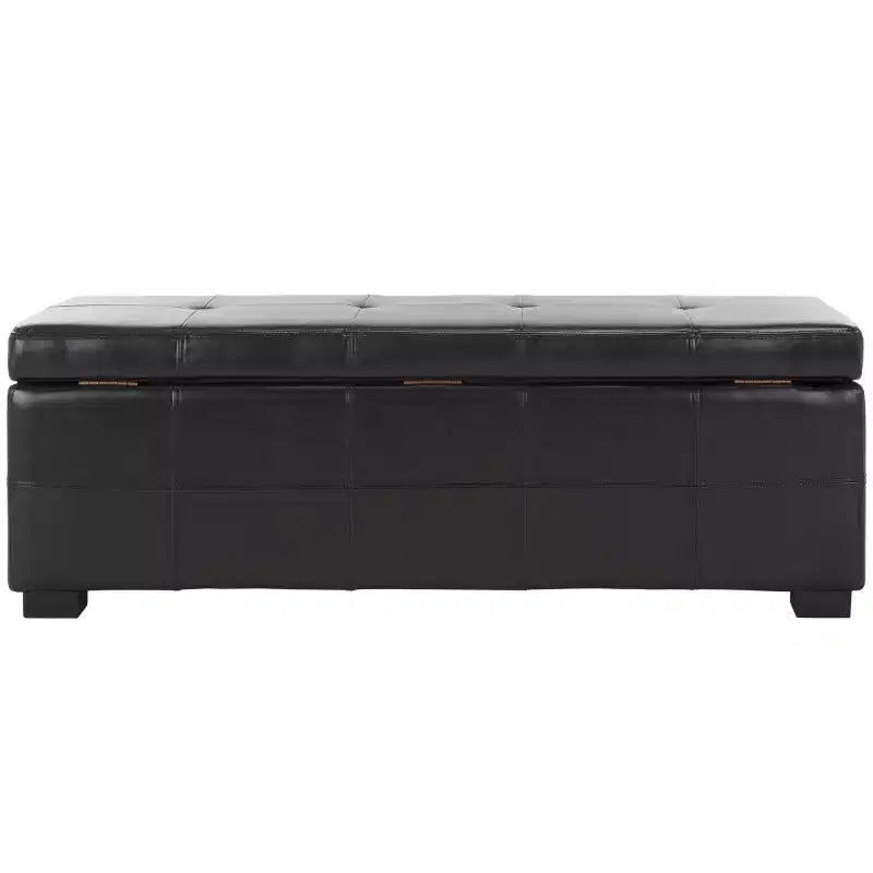 Banc de rangement capitonné large Maiden - HUD8229 - Safavieh Couture