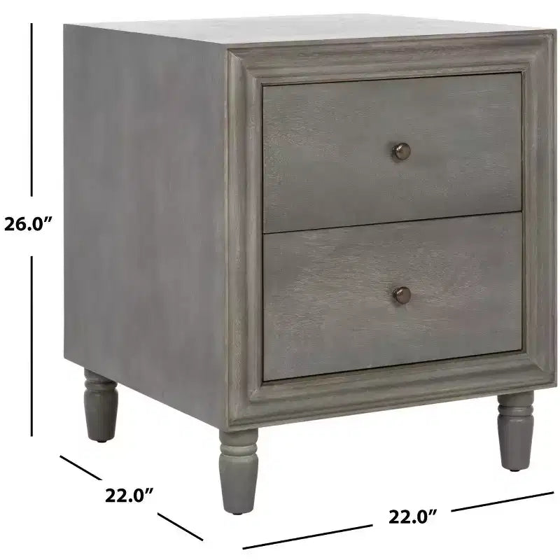 Table de chevet Blaise avec rangement - AMH6605 - Safavieh Couture