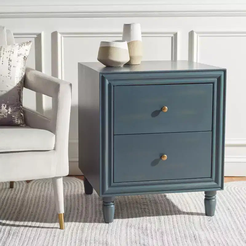 Table de chevet Blaise avec rangement - AMH6605 - Safavieh Couture