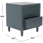 Table de chevet Blaise avec rangement - AMH6605 - Safavieh Couture