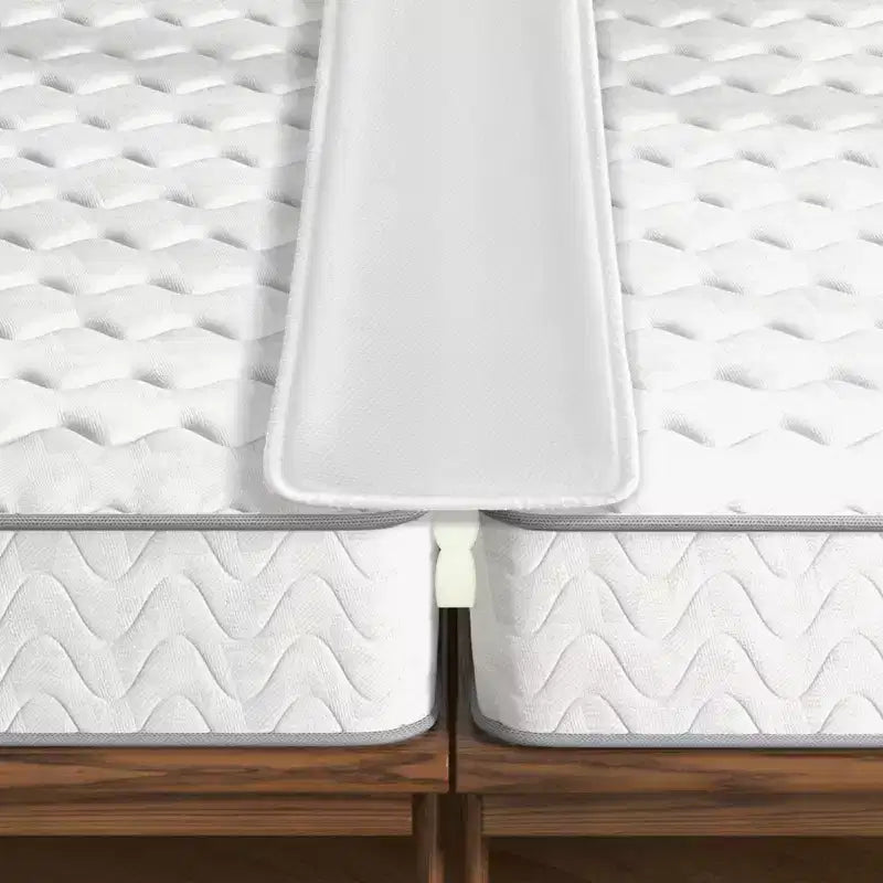 Costway 9/12 Kit de Convertisseur Lit Jumeau XL en King Size avec Sangle de Remplissage pour Pont de Lit Extra Large