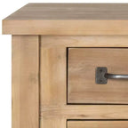 Mendie 6 Drawer Table - AMH1552 - Natural Oak - Safavieh Couture