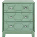 Izumi 3 Drawer Chest - CHS9201 - Turquoise - Safavieh