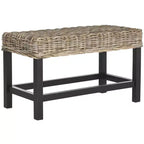 Banc Omari Wicker - SEA7014 - Gris - Safavieh
