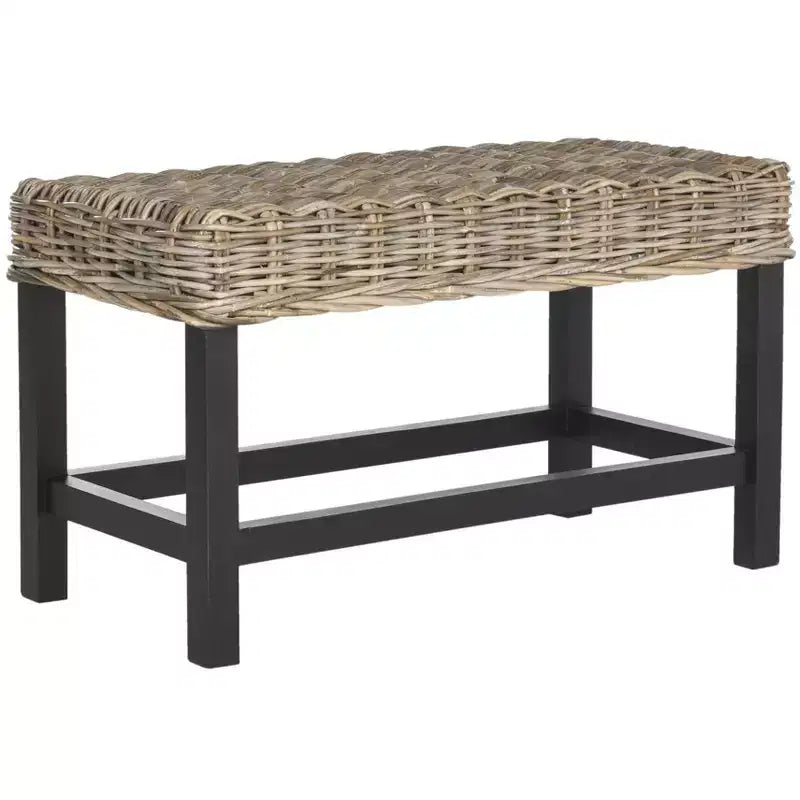 Banc Omari Wicker - SEA7014 - Gris - Safavieh