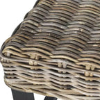 Banc Omari Wicker - SEA7014 - Gris - Safavieh